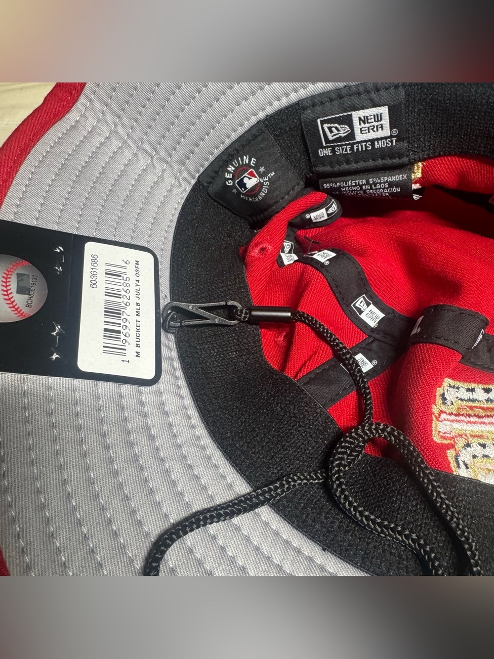 San Francisco Giants New Era Fourth of July Bucket Hat - Picture 7 of 7